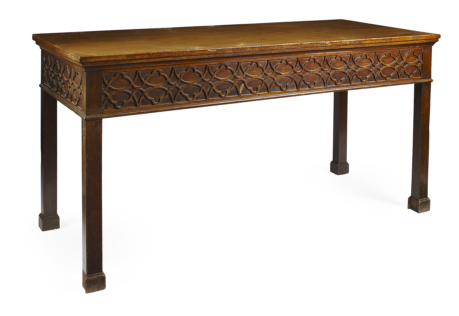GEORGE III MAHOGANY SIDE TABLE