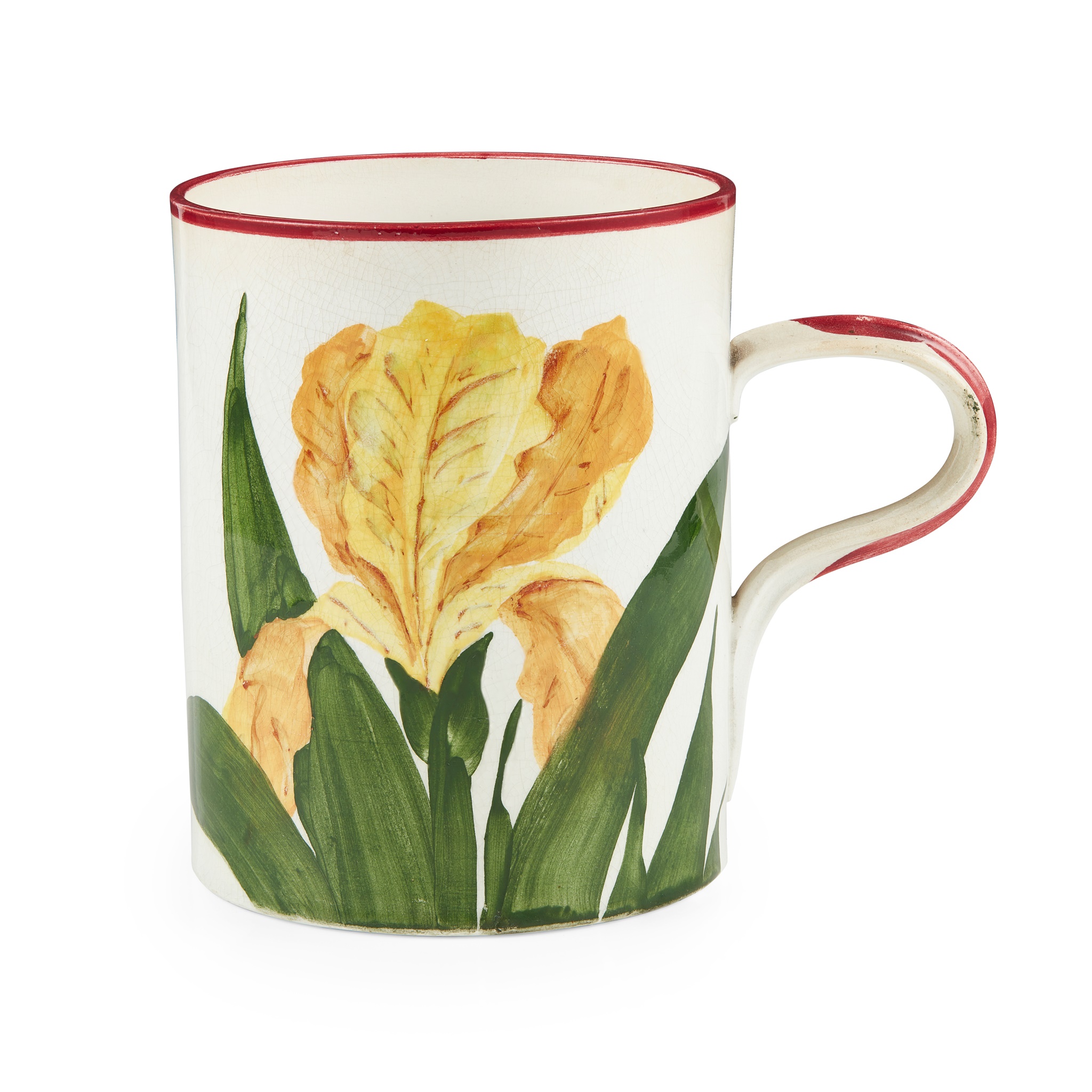 A LARGE WEMYSS WARE MUG