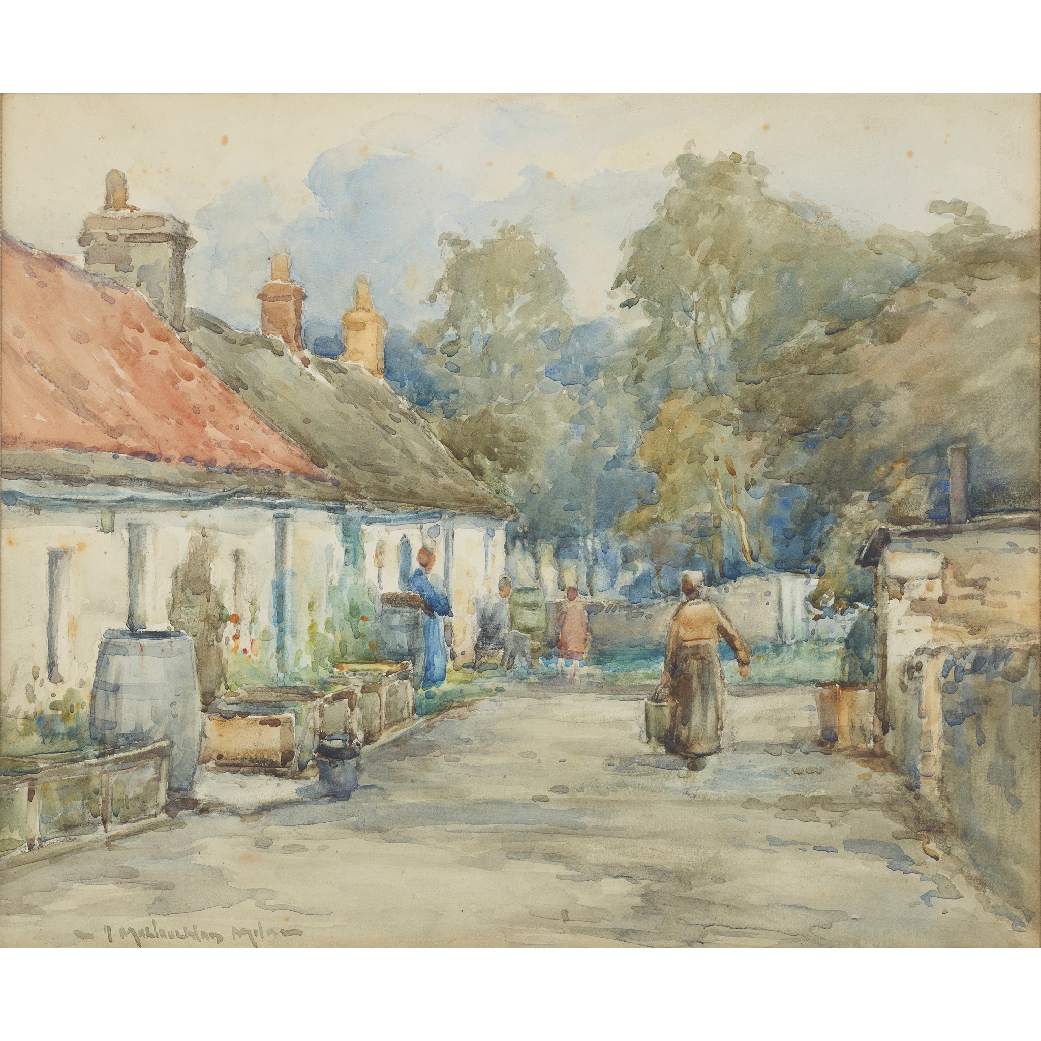 JOHN MACLAUCHLAN MILNE R.S.A. (SCOTTISH 1886-1957)