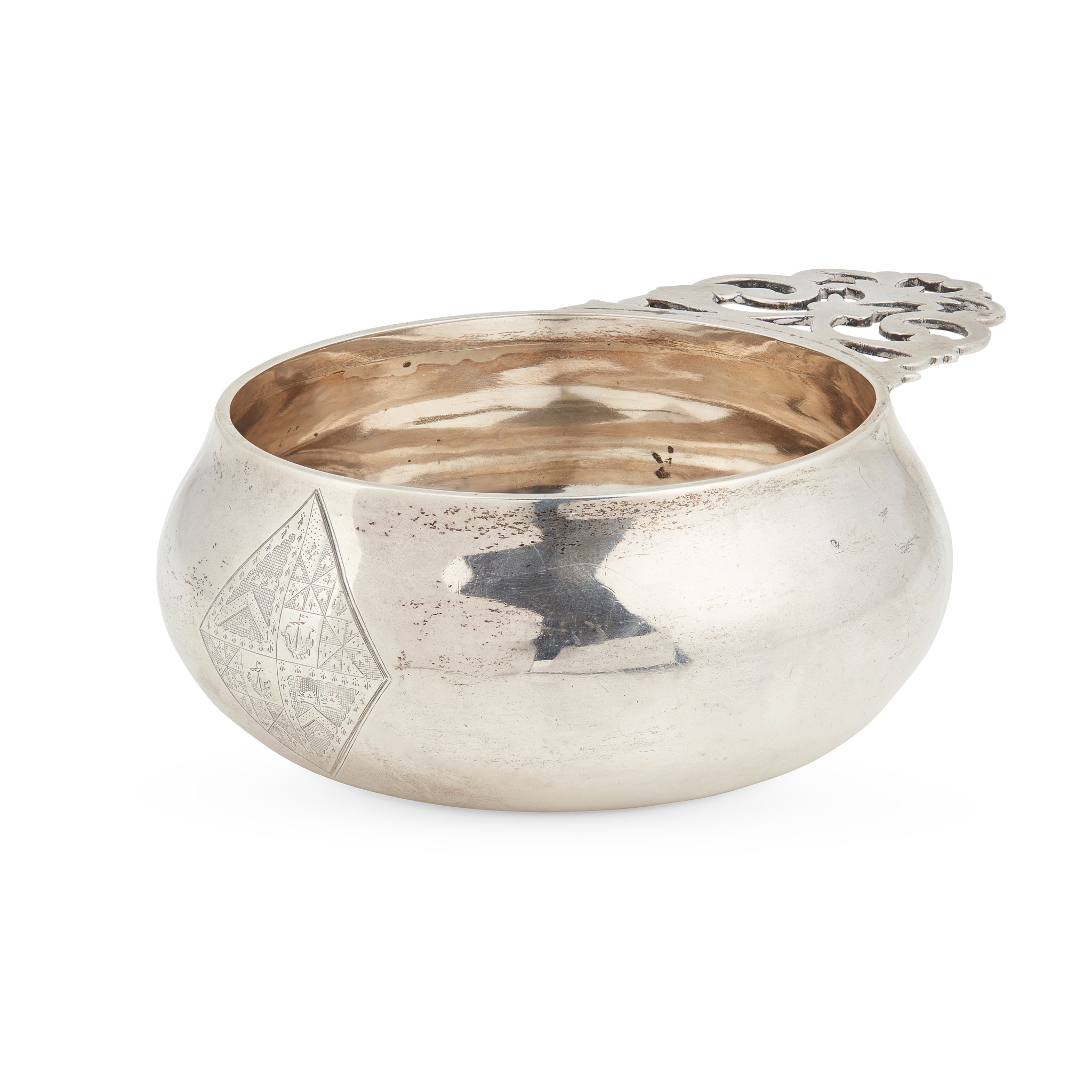 A Scottish Victorian small porringer