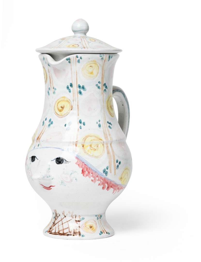 Past auction: BJØRN WIINBLAD (DANISH 1918-2006) JUG AND COVER