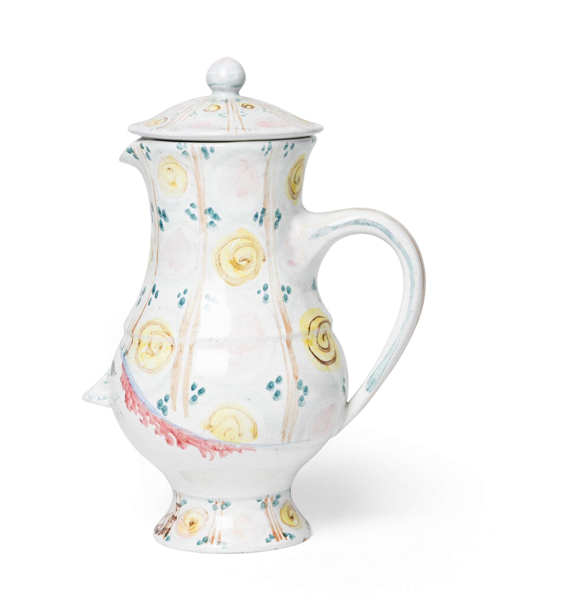 Past auction: BJØRN WIINBLAD (DANISH 1918-2006) JUG AND COVER