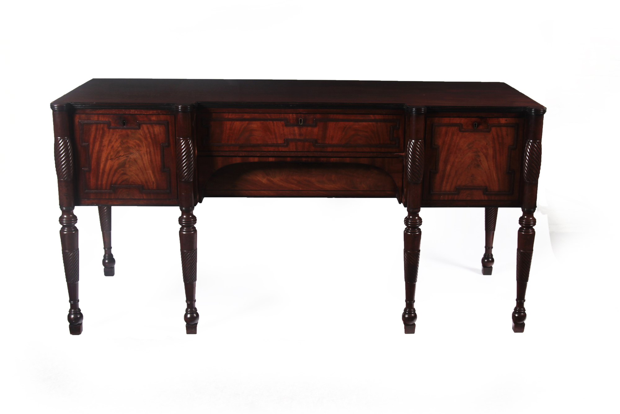 REGENCY MAHOGANY SIDEBOARD
