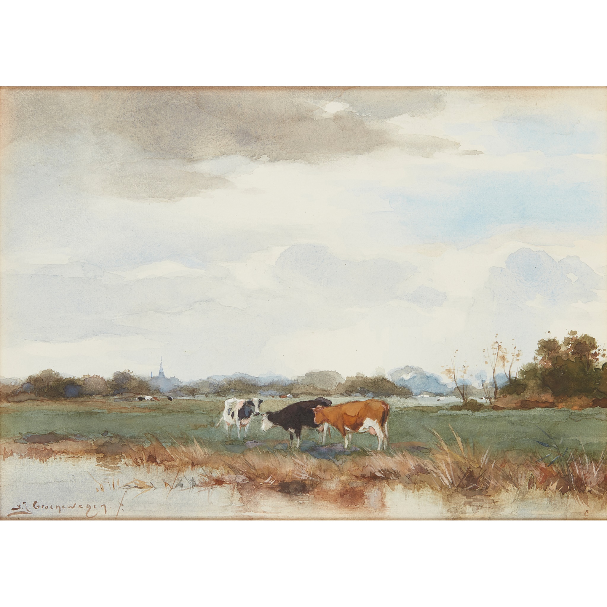 ADRIANUS JOHANNES GROENEWEGEN (DUTCH 1874-1963)