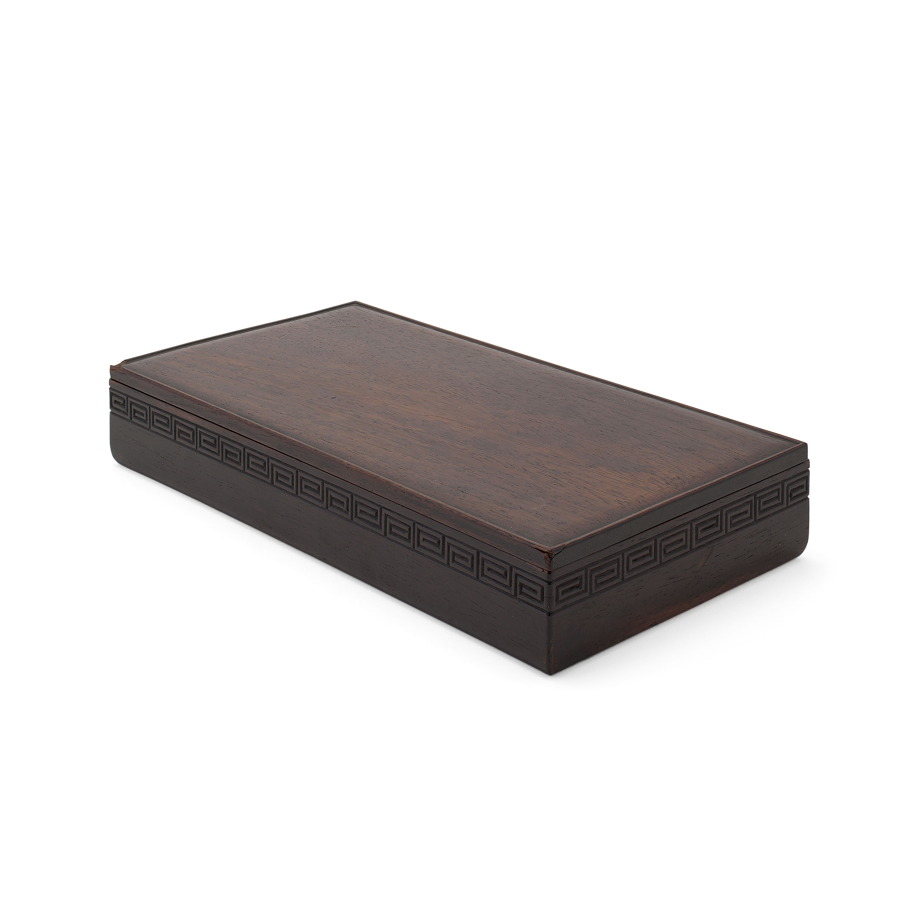 CHINESE HUANGHUALI COVERED BOX