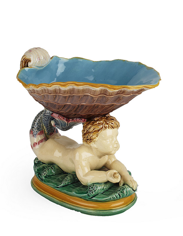 MINTON MAJOLICA COMPOTE