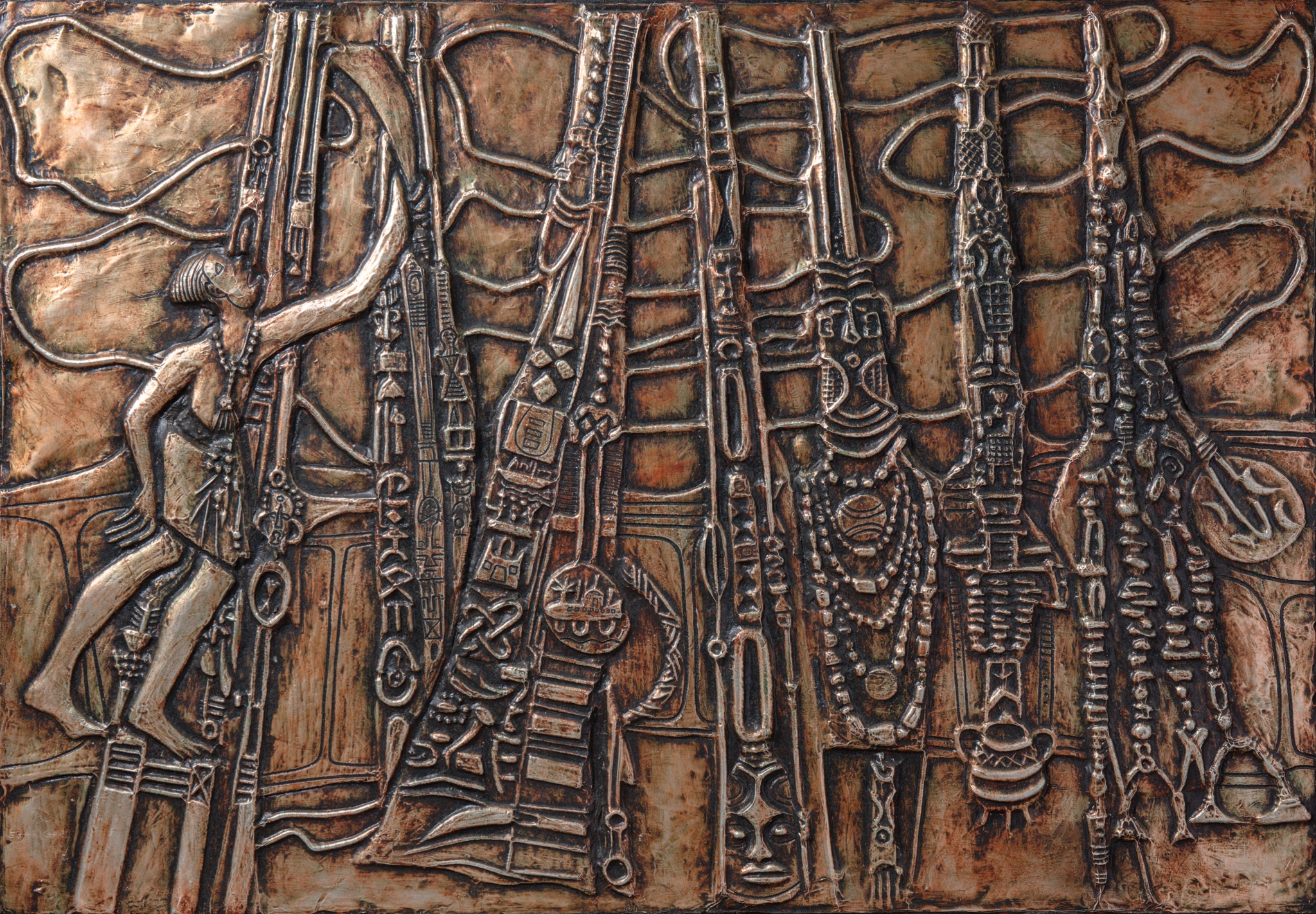 BRUCE ONOBRAKPEYA (NIGERIAN 1932-)