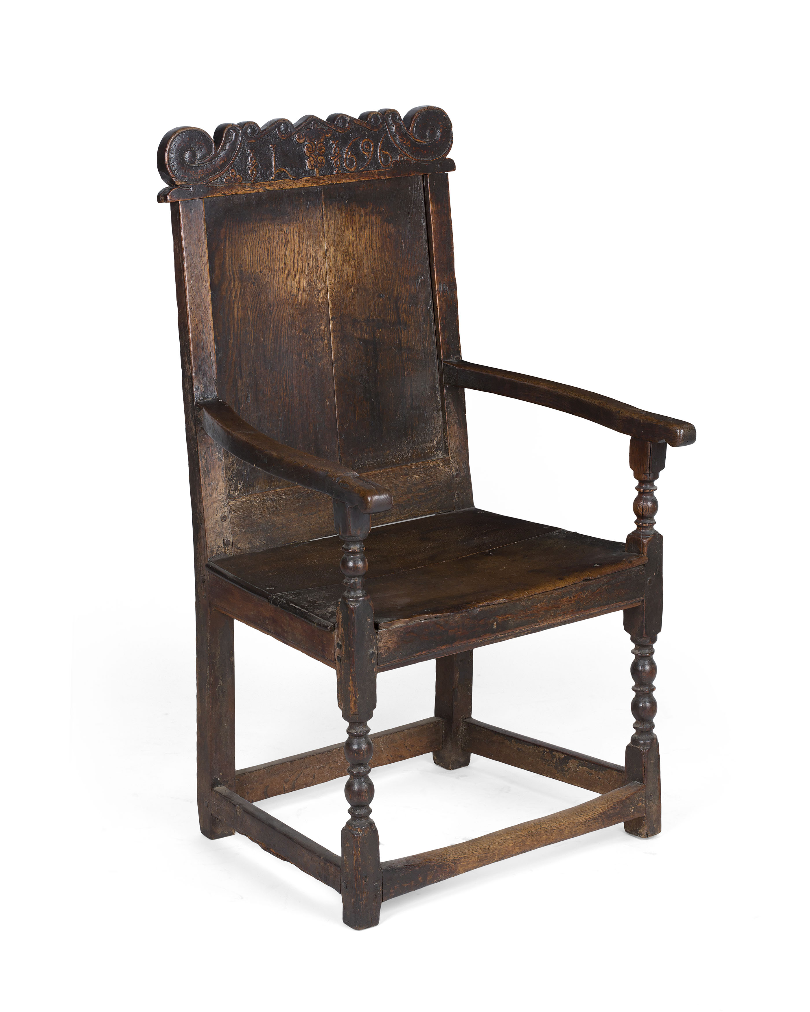 SCOTTISH OAK ARMCHAIR