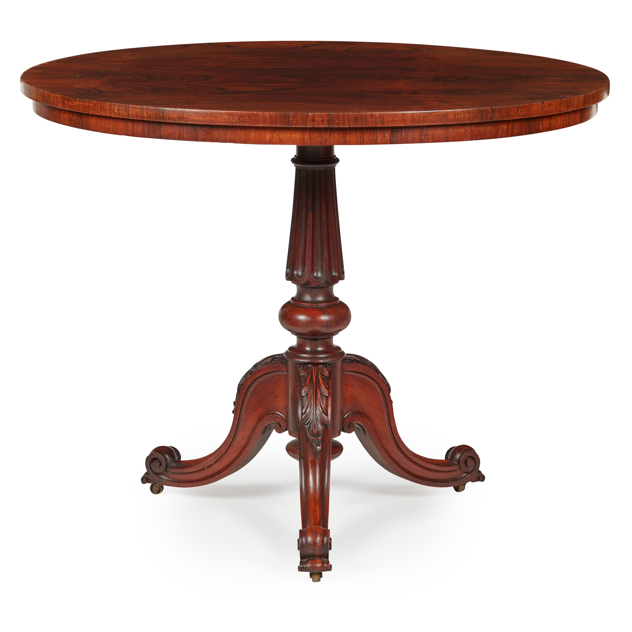 REGENCY ROSEWOOD OCCASIONAL TABLE, IN THE MANNER OF GILLOWS