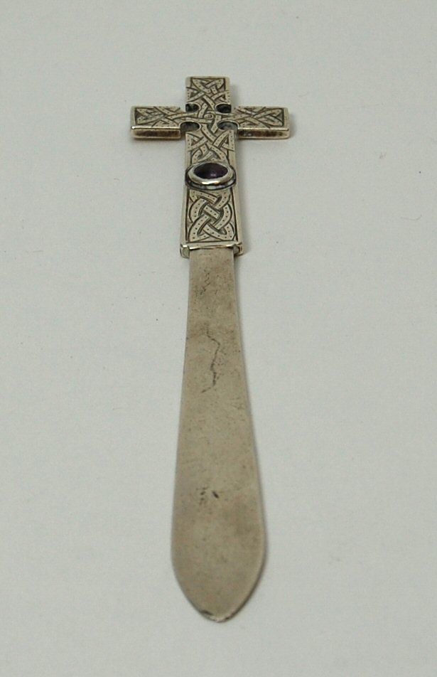 Ballater - a Scottish provincial silver bookmark / letter opener