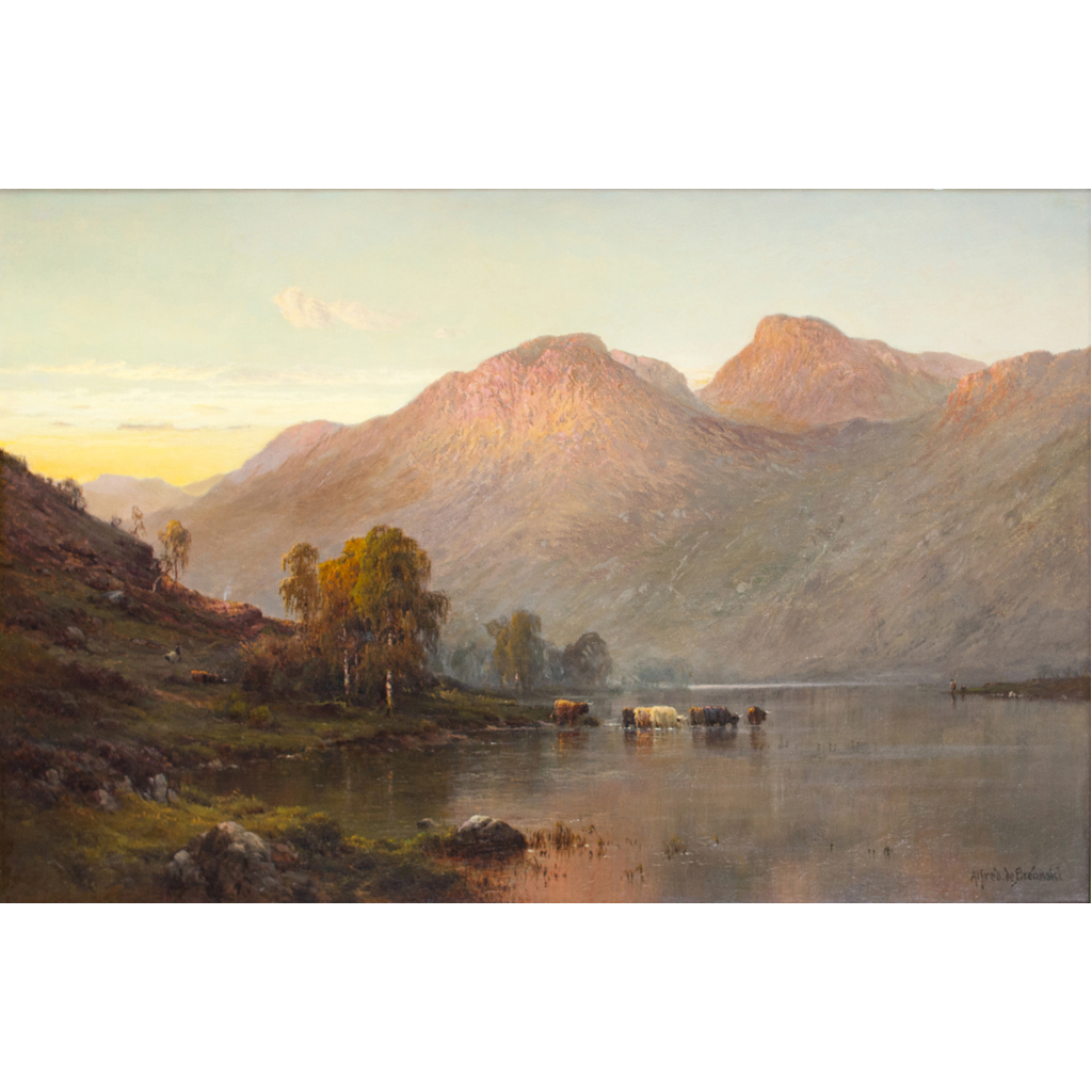 ALFRED DE BREANSKI SENIOR (BRITISH 1852-1928)