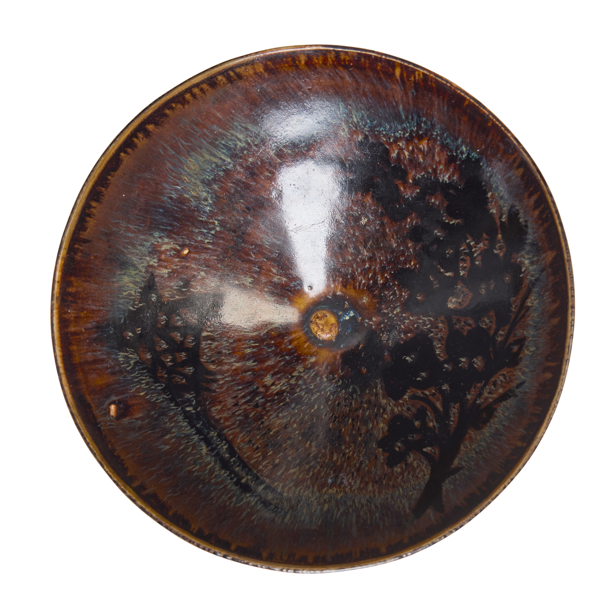 CHINESE BLACK-GLAZED TEA BOWL
