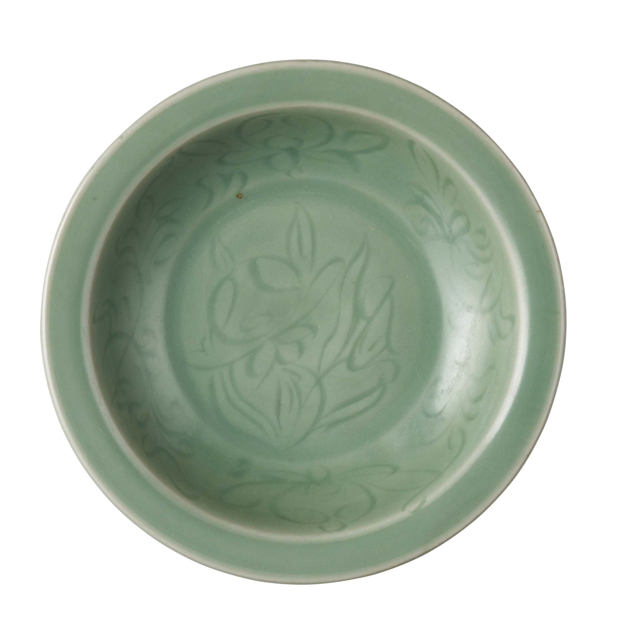LONGQUAN CELADON-GLAZED 'FLOWER' PLATE
