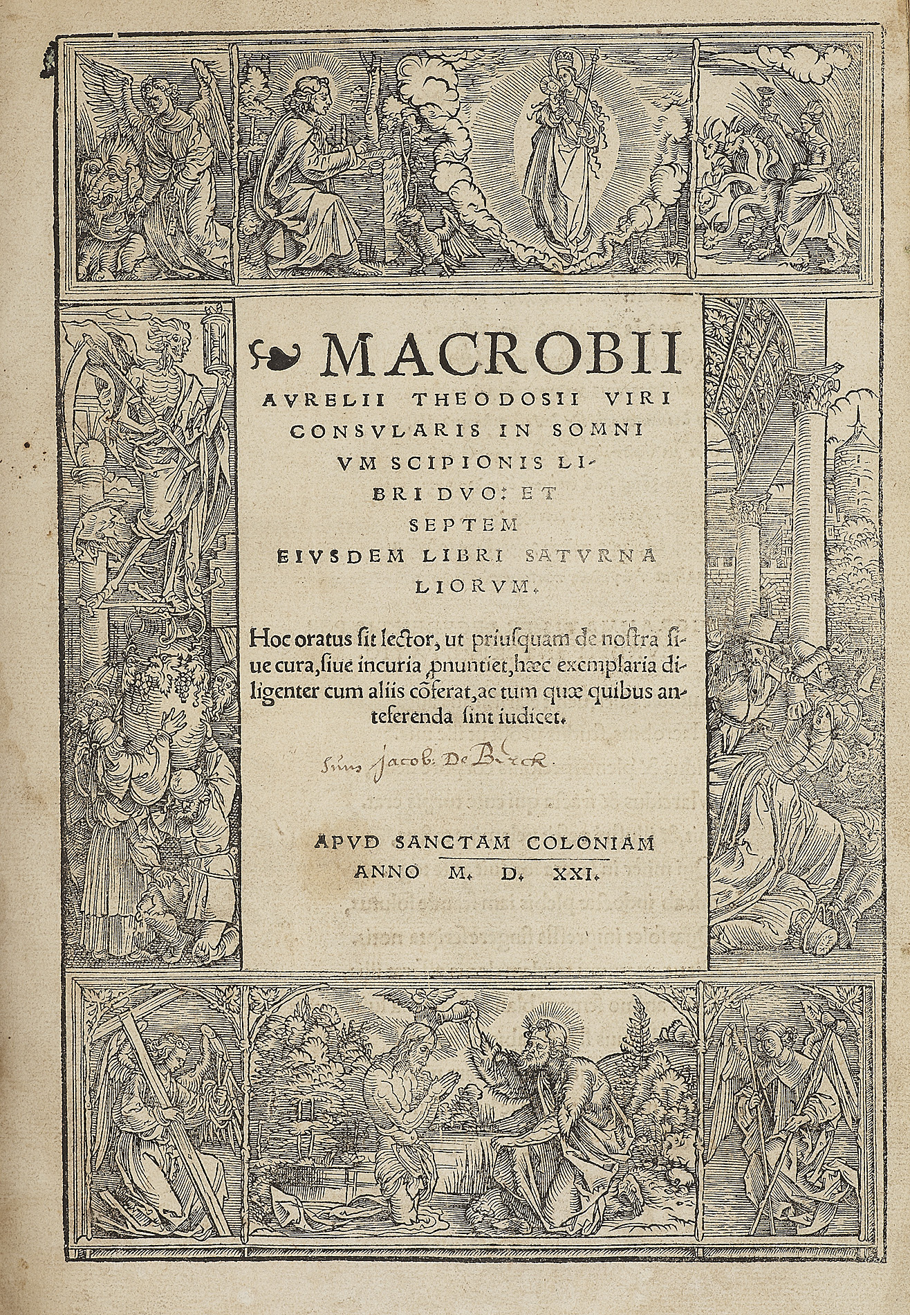 Macrobius, Ambrosius Theodosius