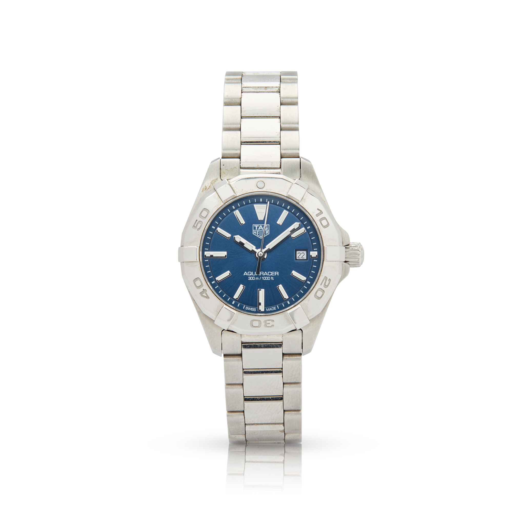 Tag Heuer. A Ladies stainless steel quartz wristwatch with date