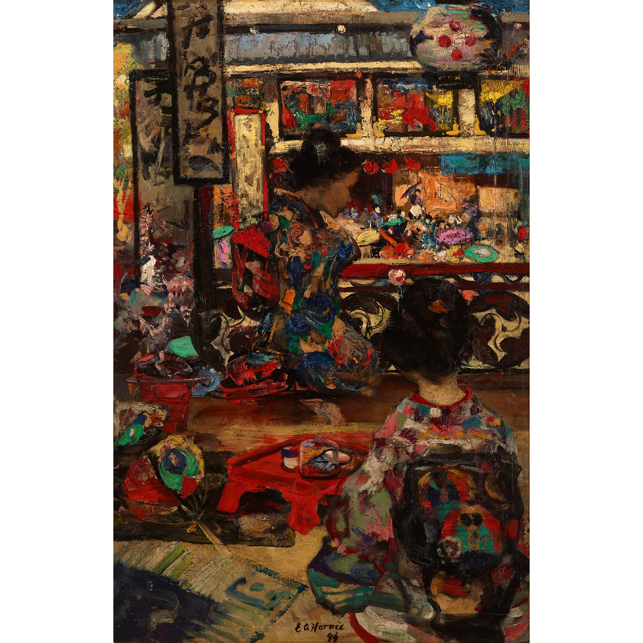 EDWARD ATKINSON HORNEL (SCOTTISH 1864-1933)