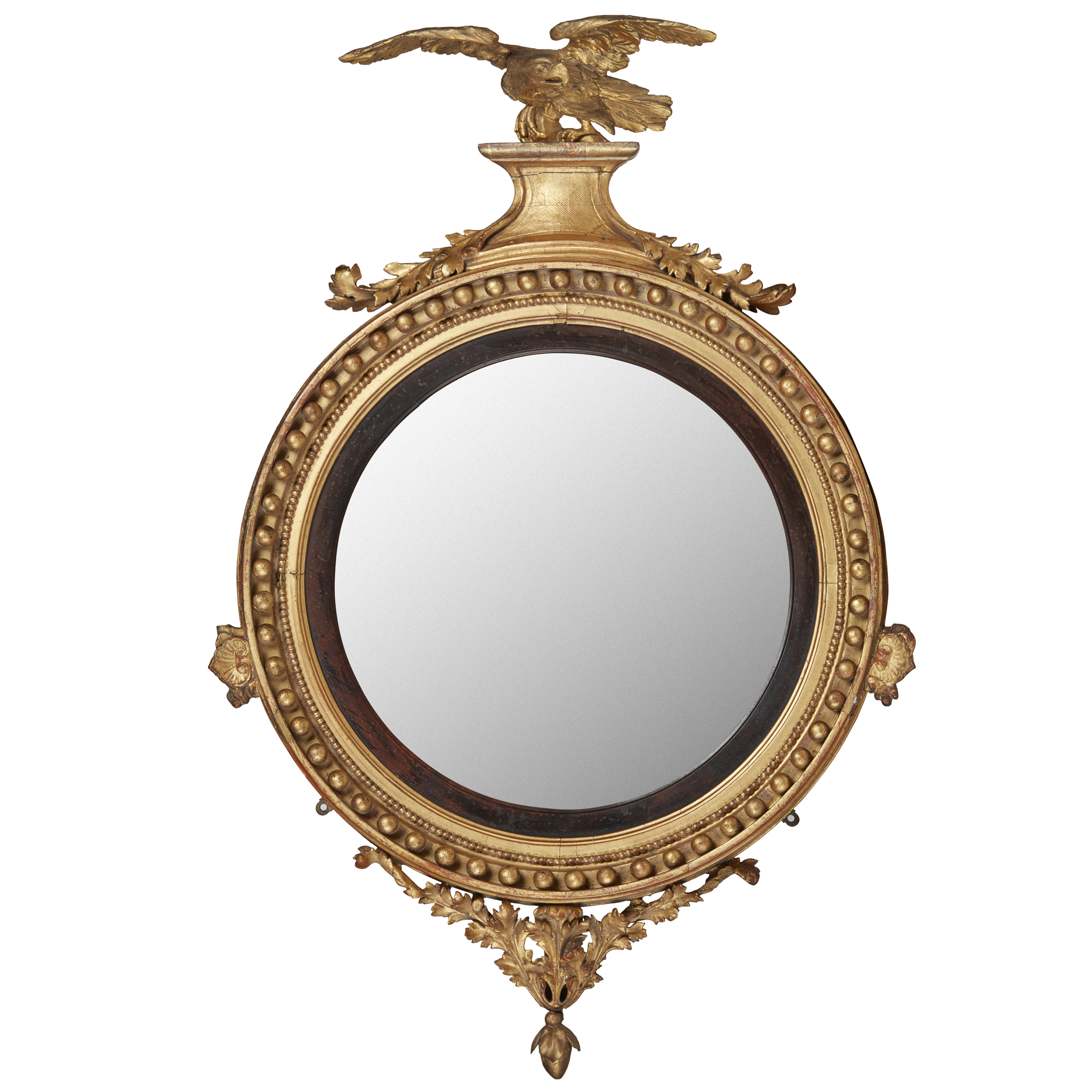 REGENCY GILTWOOD CIRCULAR MIRROR