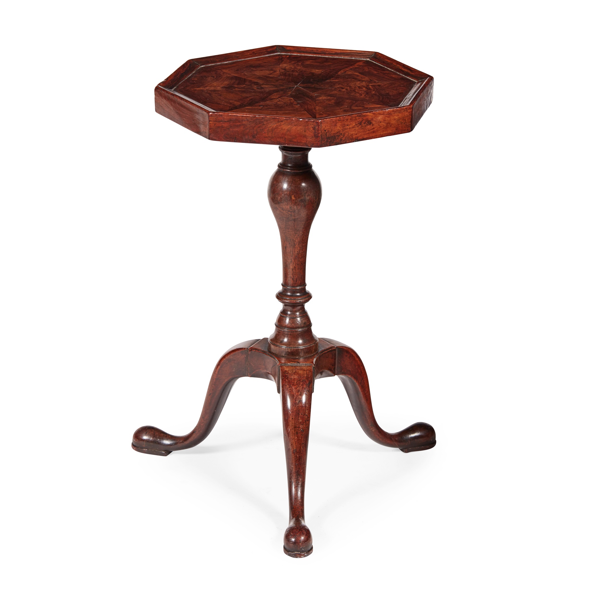IRISH GEORGE III WALNUT WINE TABLE