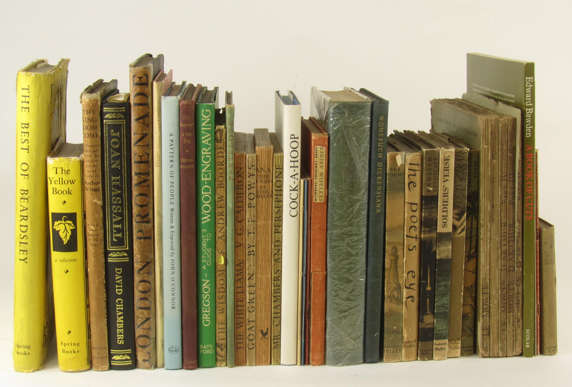 Private press and illustrated works, a collection