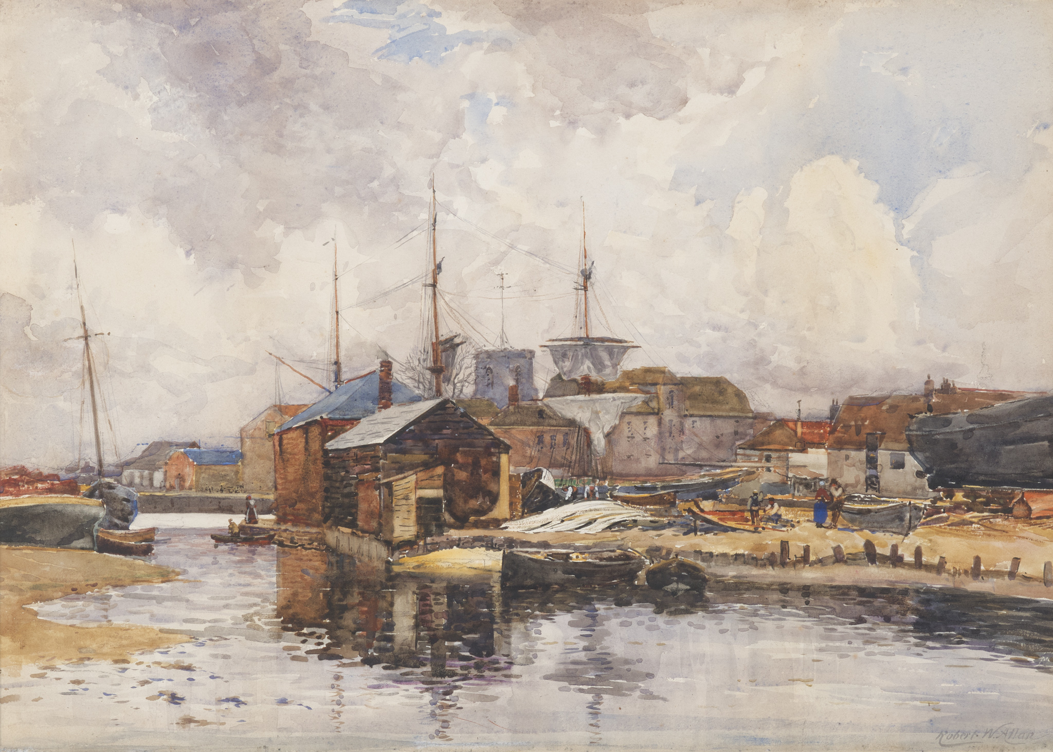 ROBERT WEIR ALLAN R.S.A., R.W.S., R.S.W. (SCOTTISH 1852-1942)