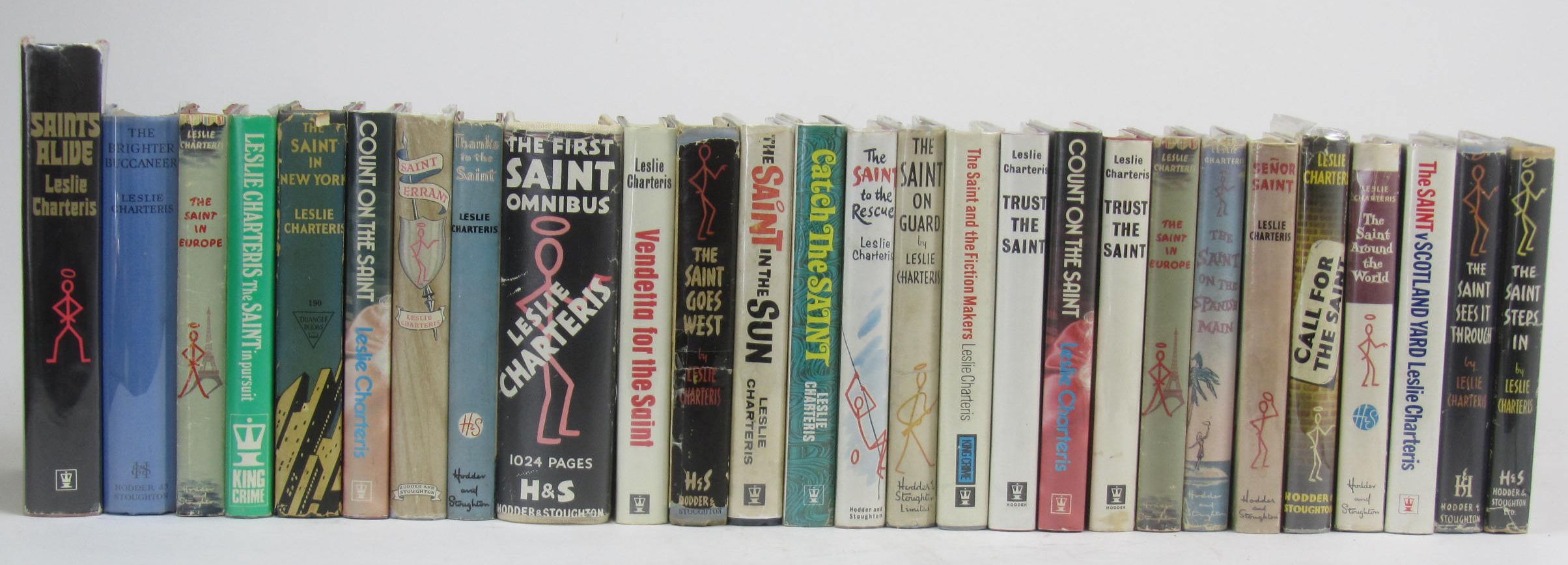 Charteris, Leslie - 'The Saint', 33 books
