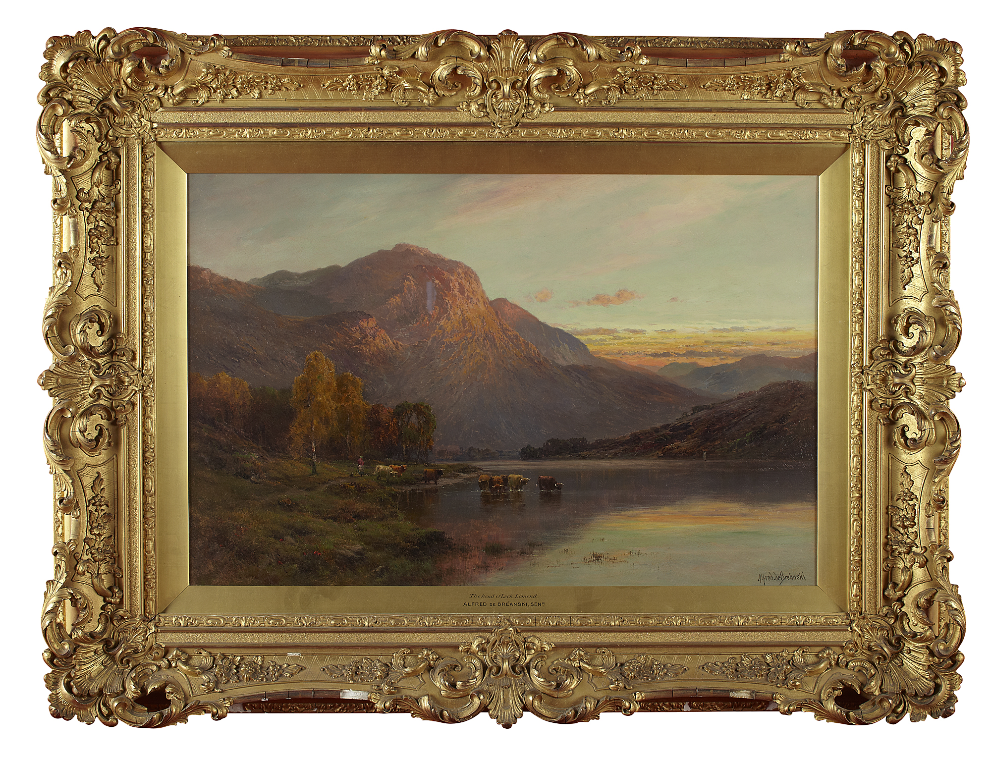 ALFRED DE BREANSKI SENIOR (BRITISH 1852-1928)