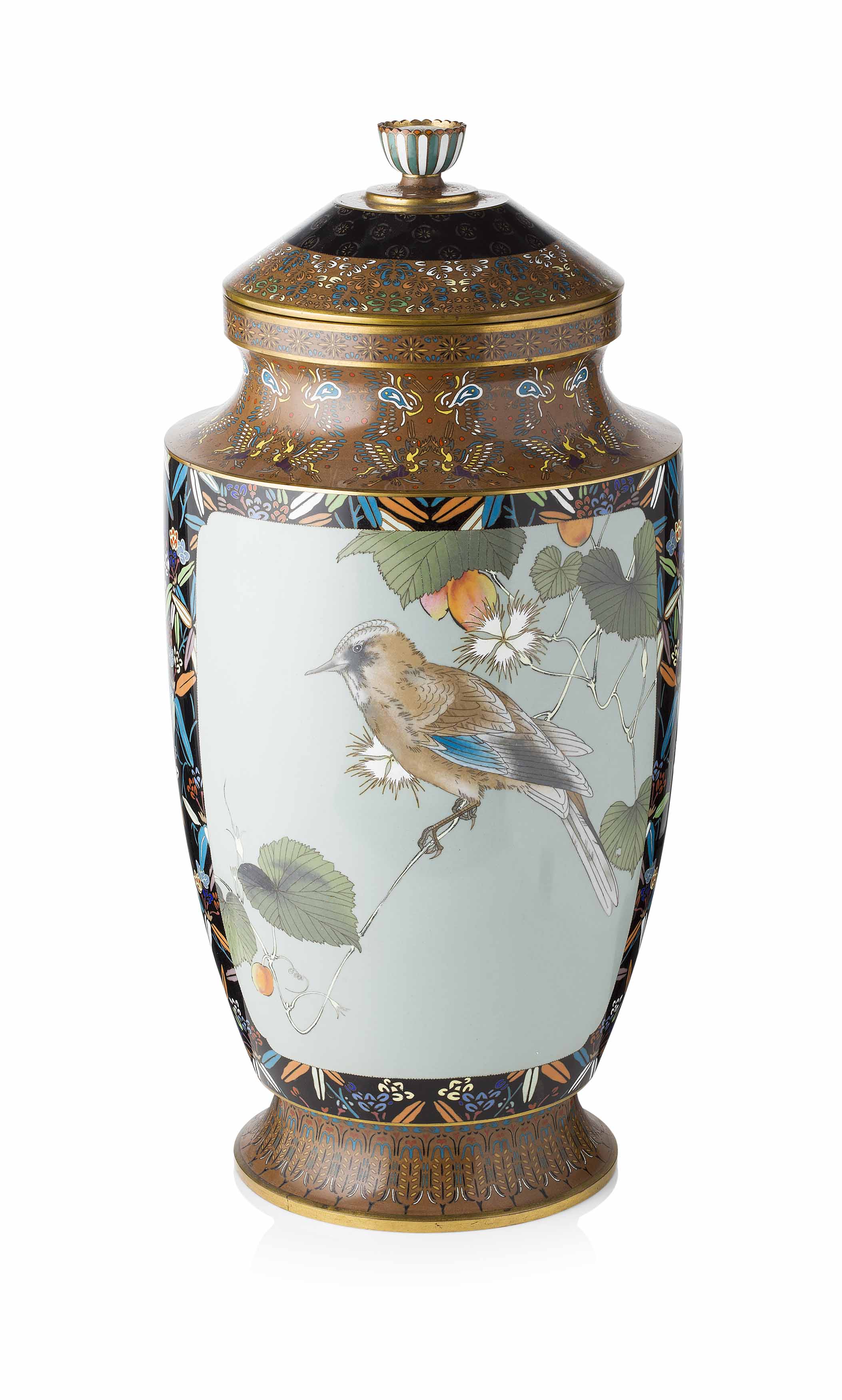 JAPANESE CLOISONNÉ VASE