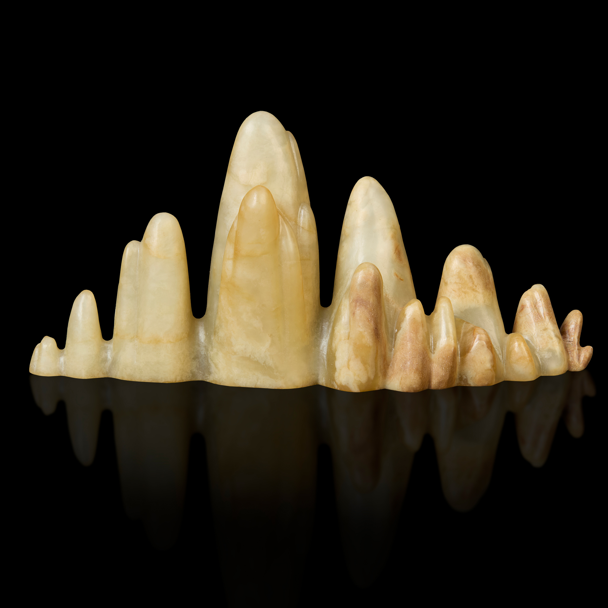 CHINESE CELADON JADE BRUSH REST