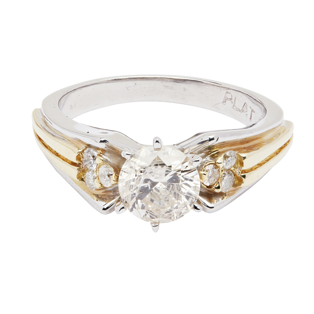 A single stone diamond ring