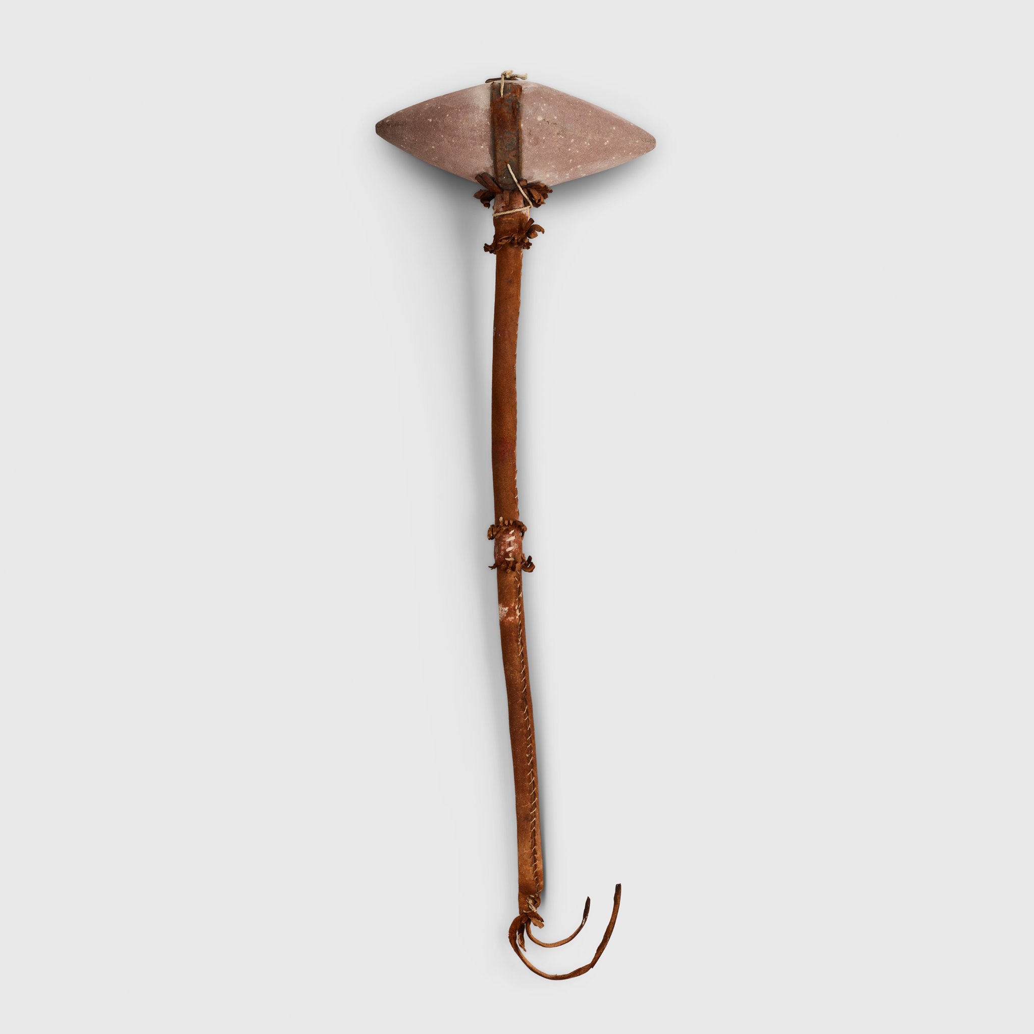 NATIVE AMERICAN "SKULLCRACKER" CLUB, ACQUIRED EARLY 20TH CENTURY