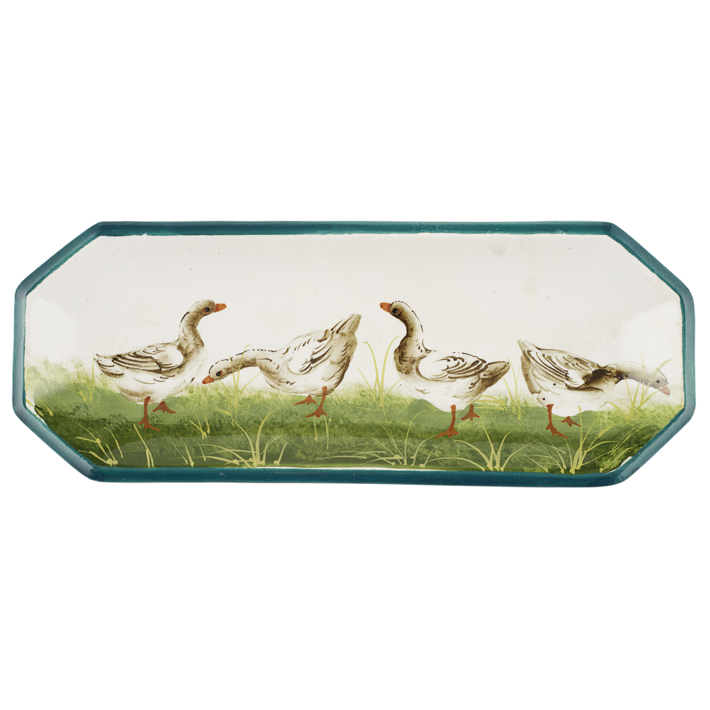 A WEMYSS WARE PEN TRAY