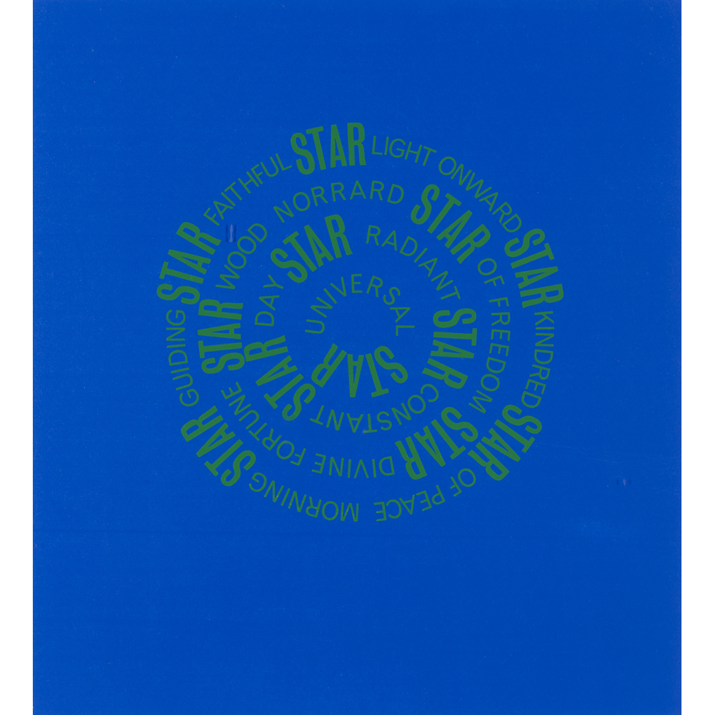 IAN HAMILTON FINLAY (SCOTTISH 1925-2006)