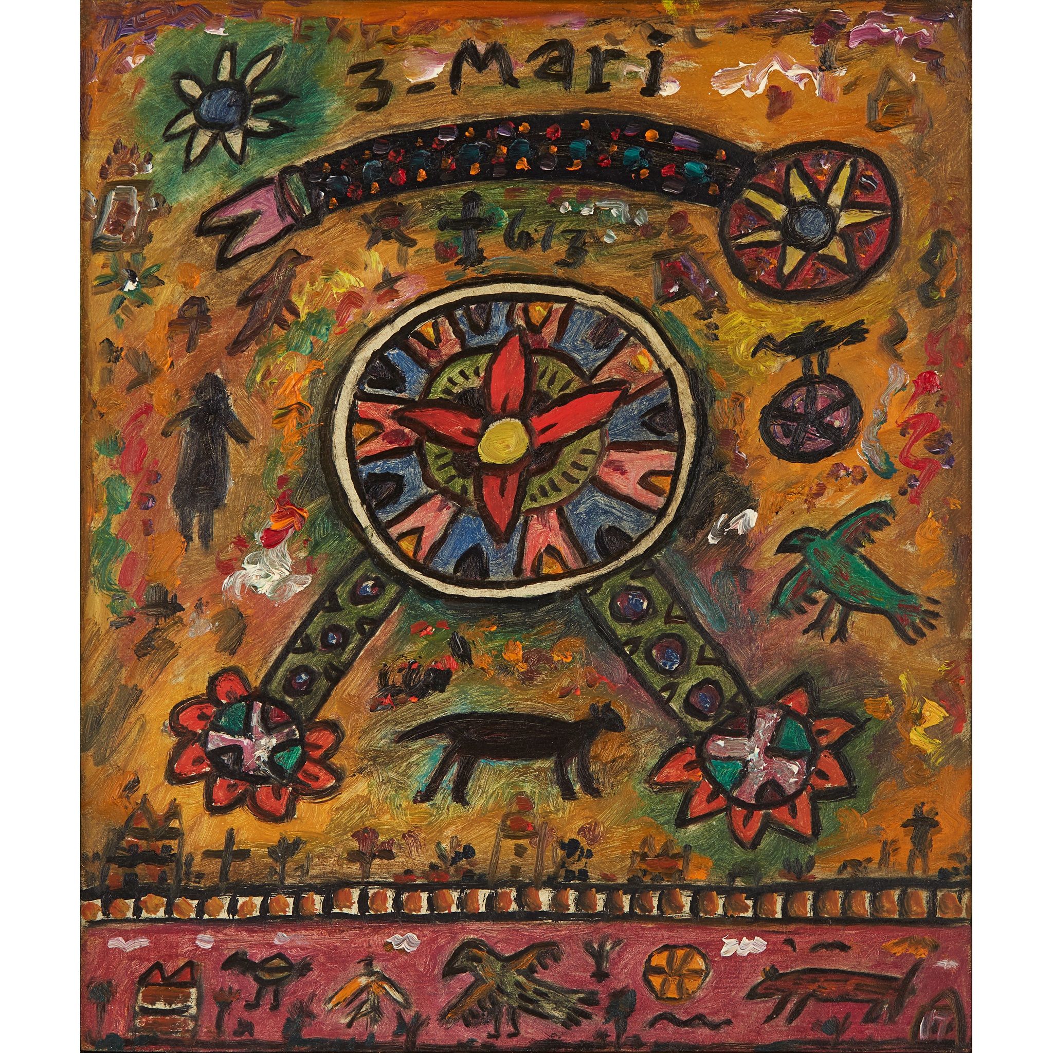 Alan Davie C.B.E., R.A., H.R.S.A. (British 1920-2014)