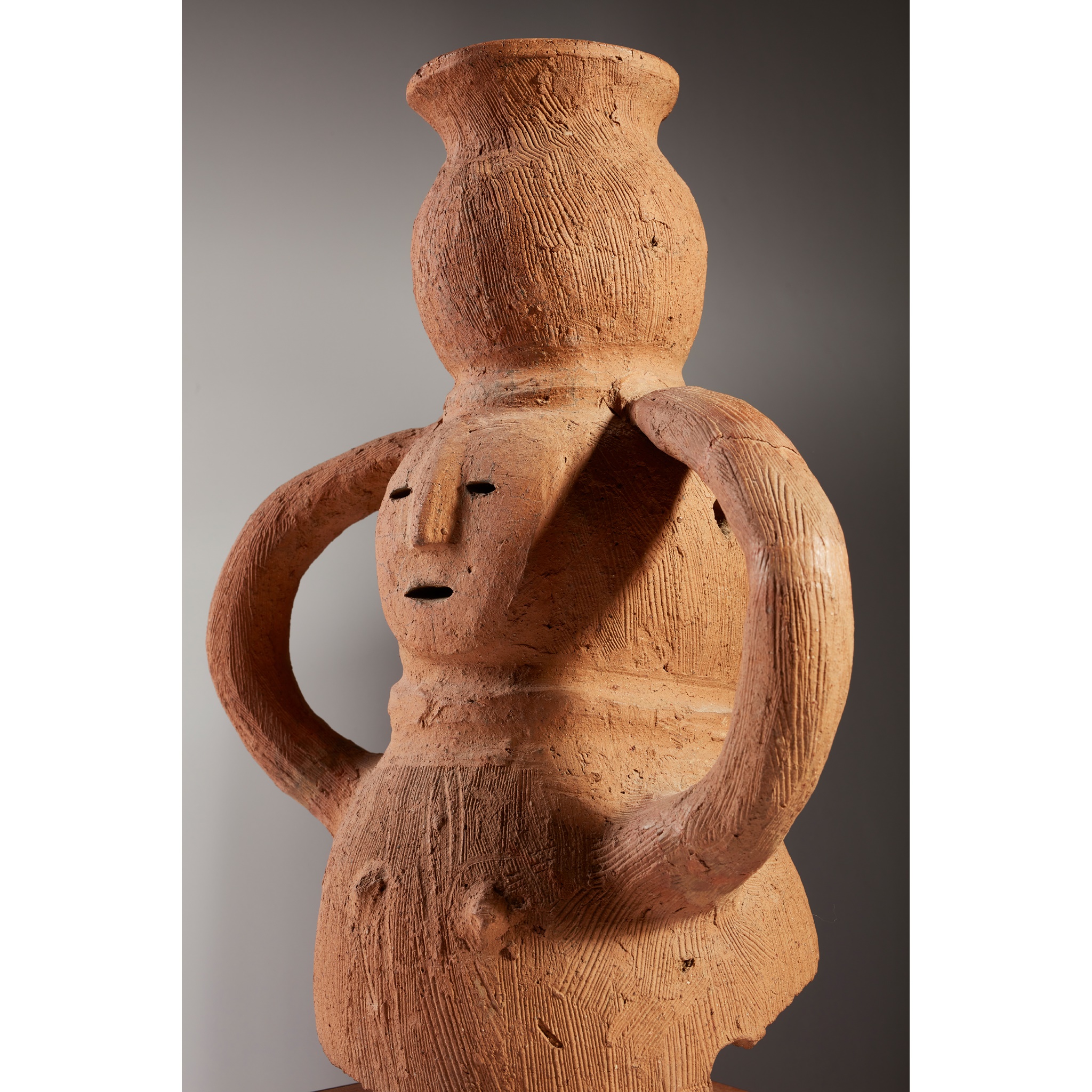 ANCIENT JAPANESE HANIWA EARTHENWARE FIGURE