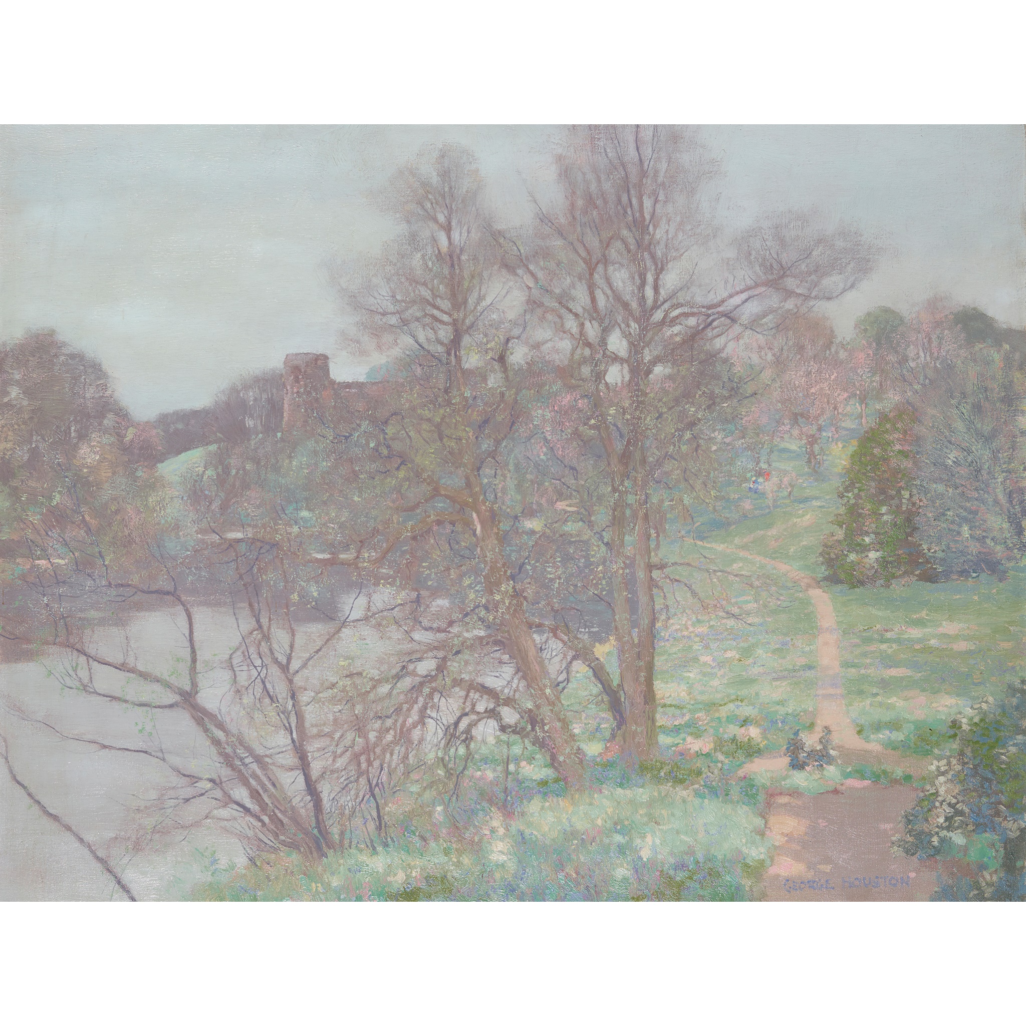 GEORGE HOUSTON R.S.A, R.S.W., R.G.I. (SCOTTISH 1869-1947)