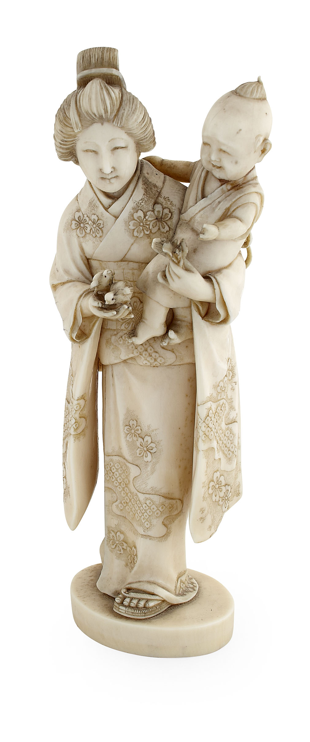JAPANESE IVORY FIGURE