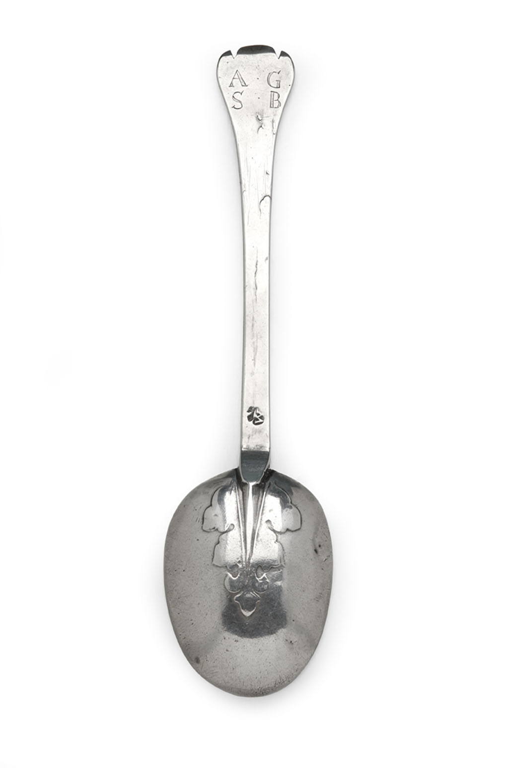 A Charles II trefid spoon
