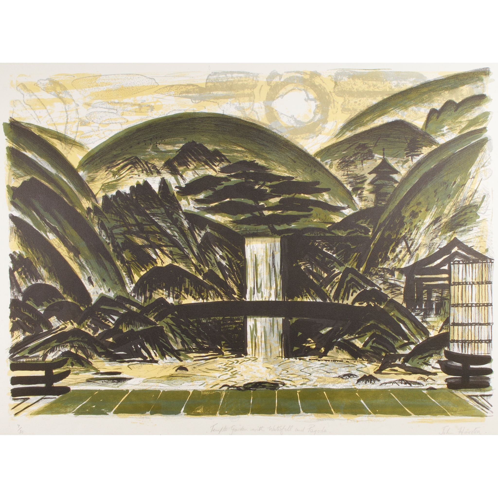 JOHN HOUSTON R.S.A., R.S.W., S.S.A. (SCOTTISH 1930-2008)