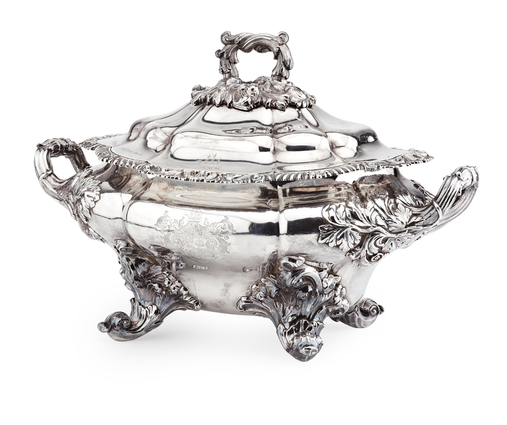 A William IV soup tureen
