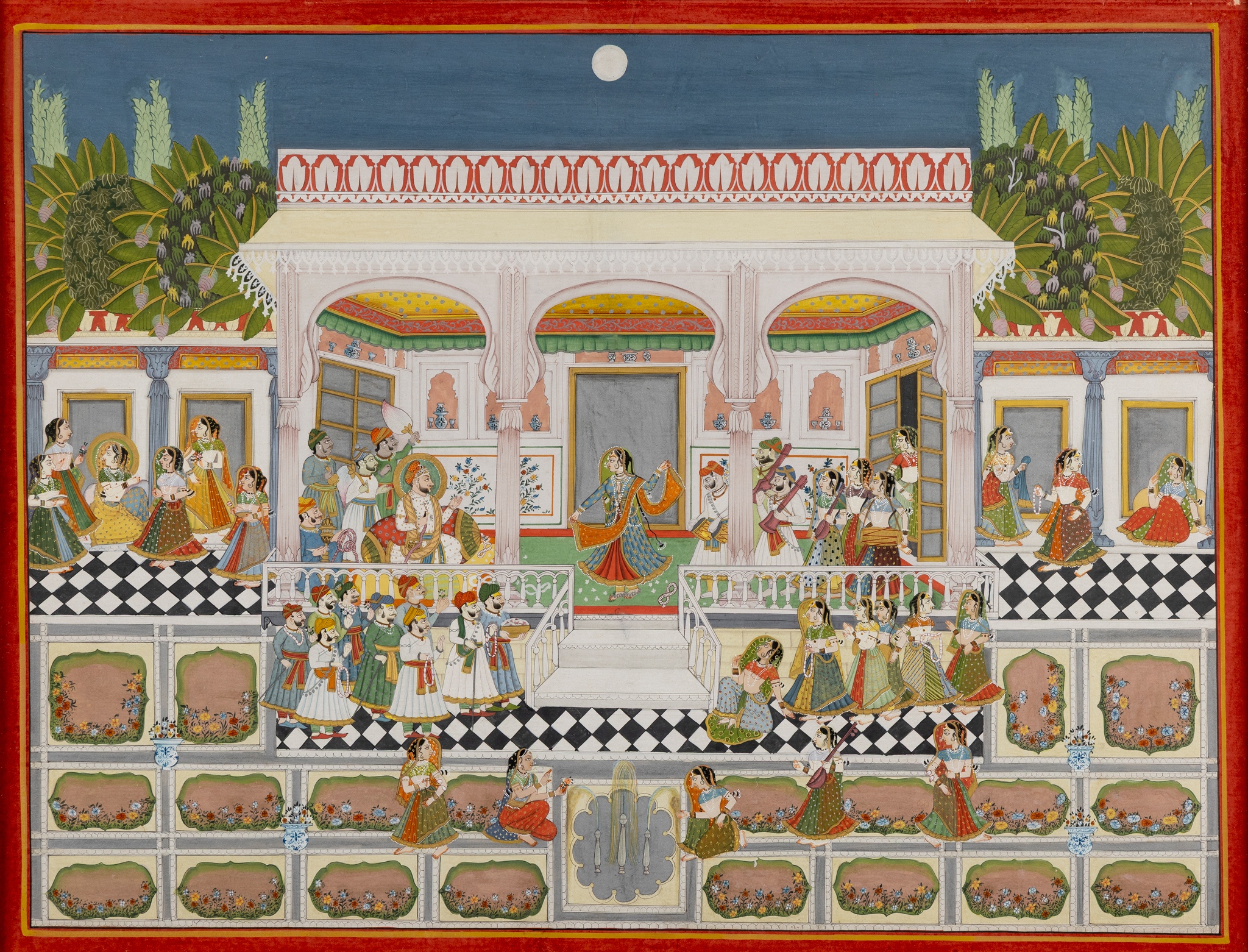 A DANCE CELEBRATION WITHIN A PALACE