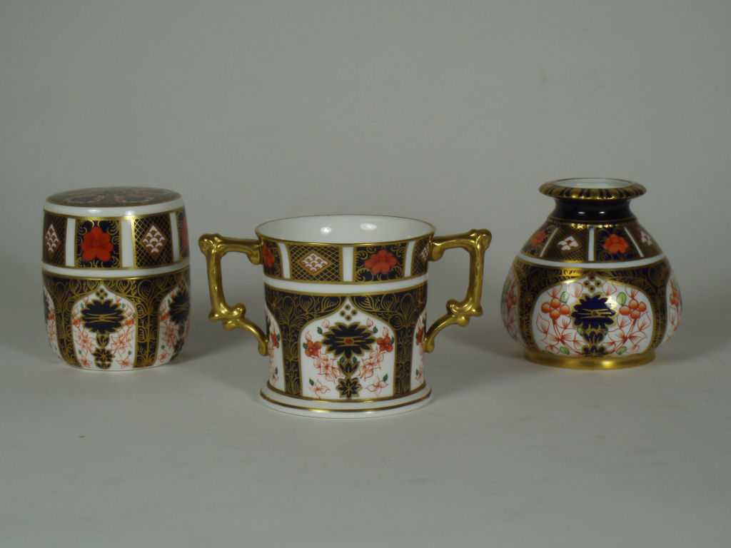 A small group of Royal Crown Derby