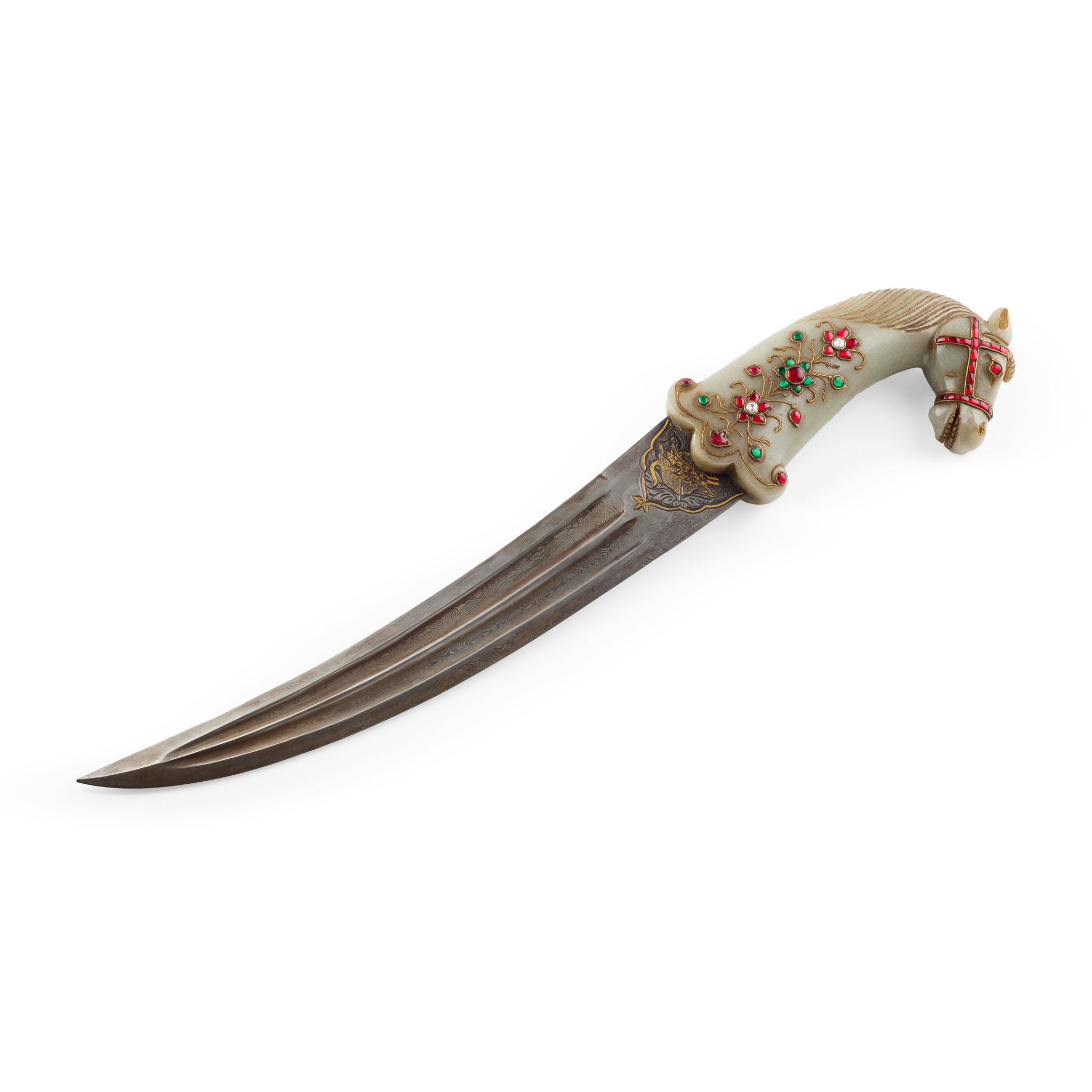 INDIAN PESH-KABZ DAGGER, IN THE MUGHAL STYLE
