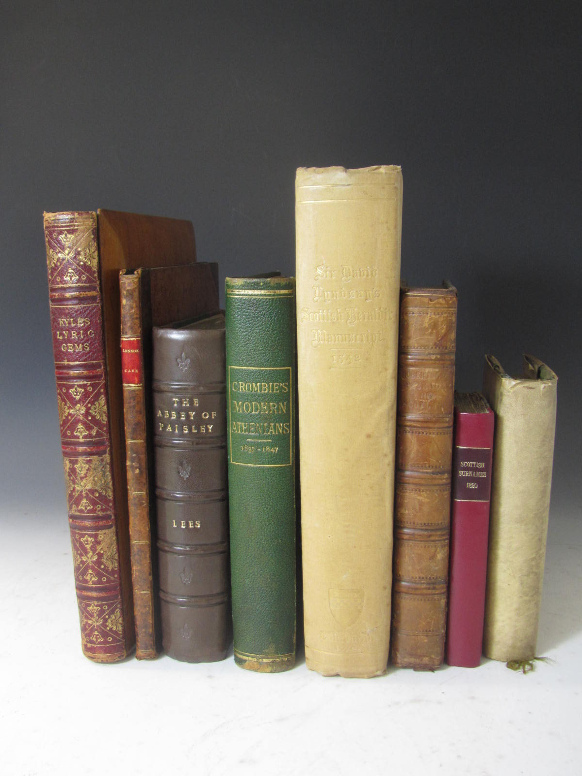 A collection of works relating to Scotland, including