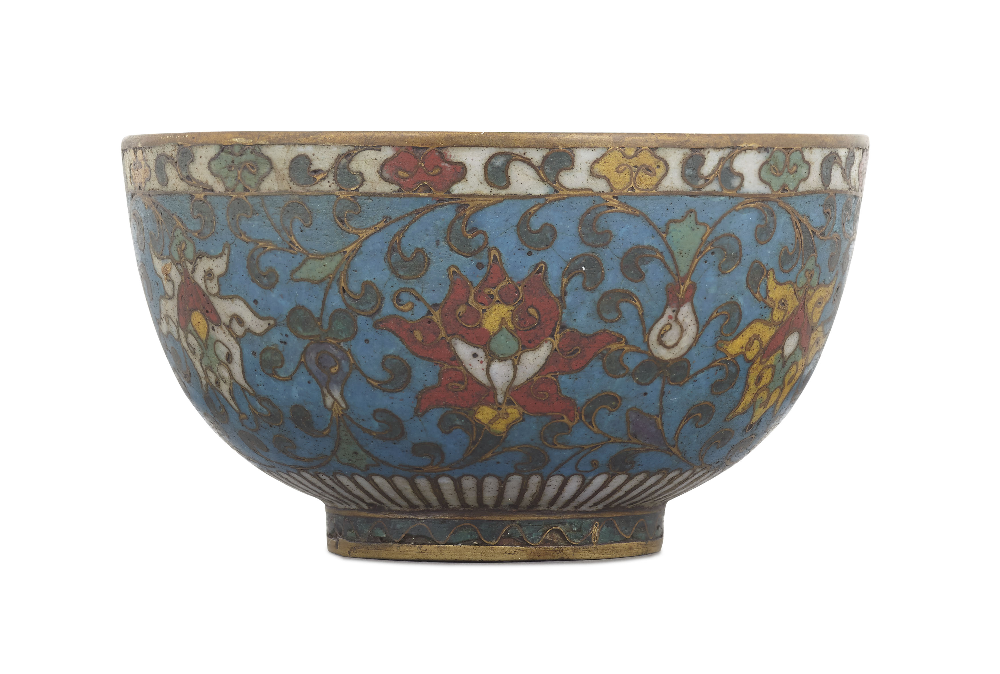 CHINESE CLOISONNE BOWL