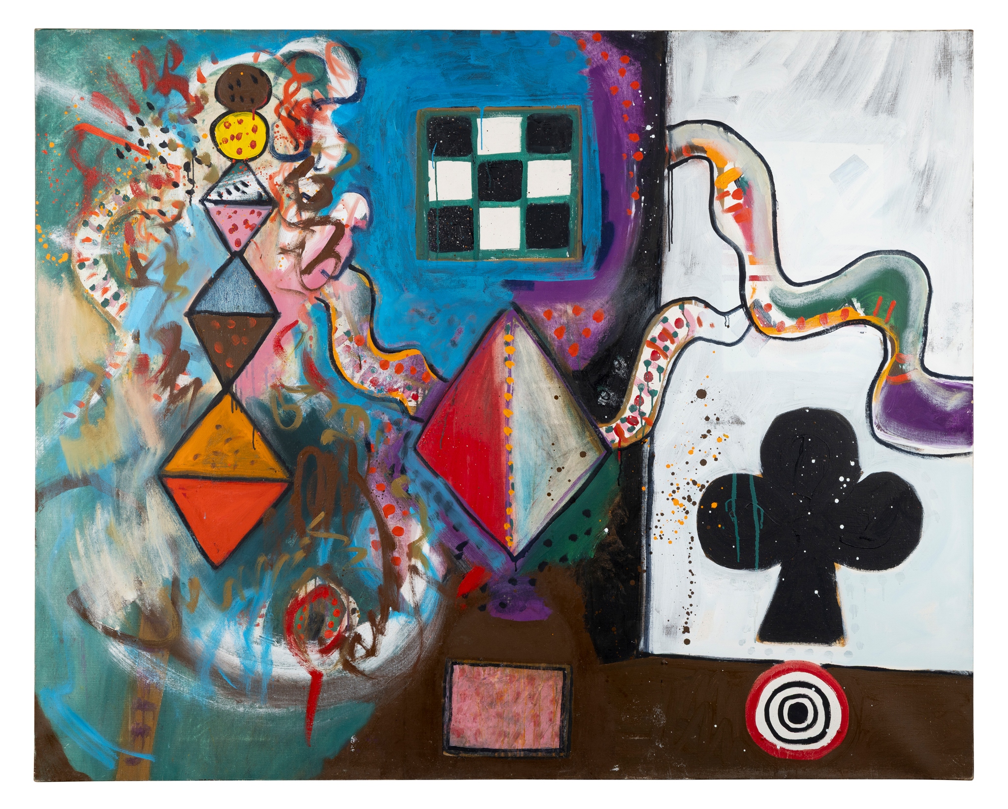 ALAN DAVIE C.B.E., R.A. (BRITISH 1920-2014)