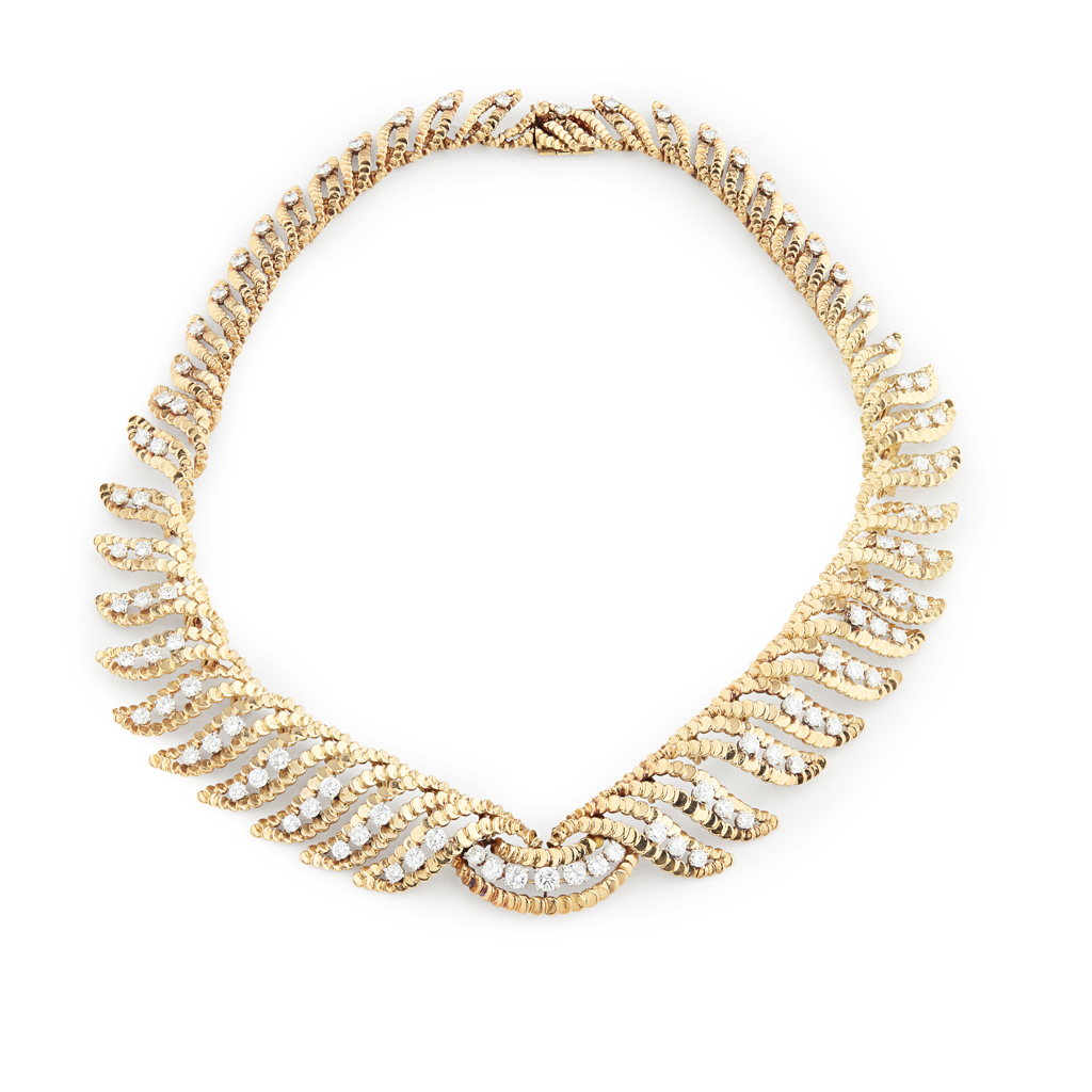 BOUCHERON - A diamond set necklace
