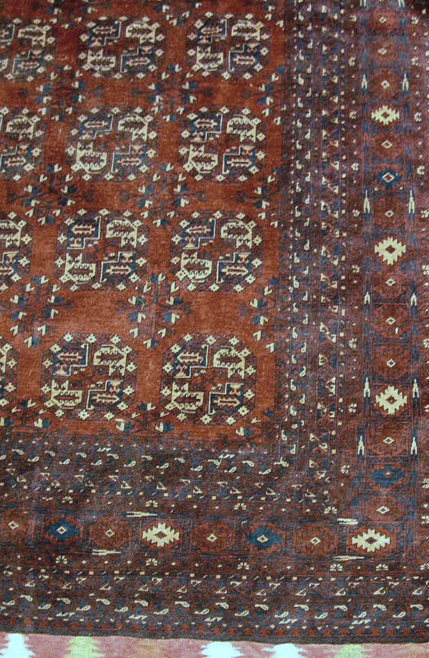 An Afghan carpet,
