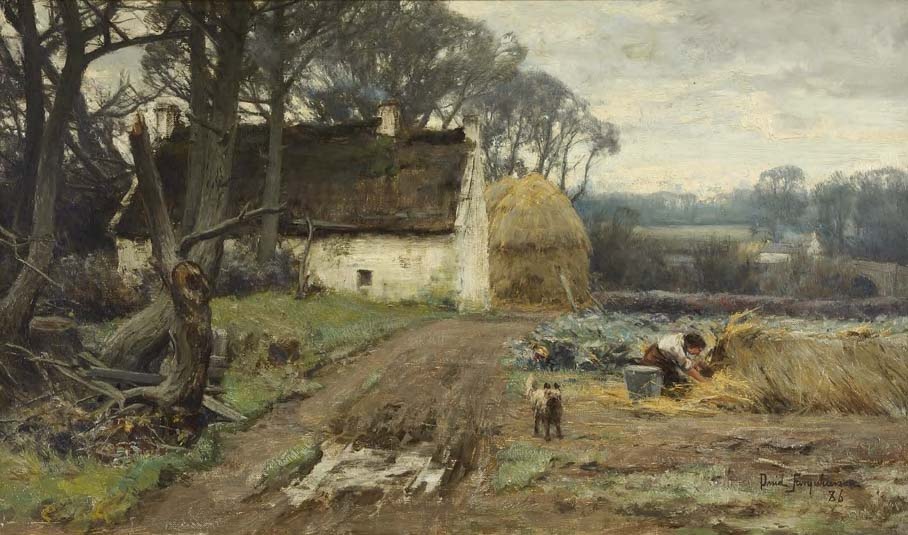 DAVID FARQUHARSON A.R.A., A.R.S.A., R.S.W., R.O.I (140-1907)