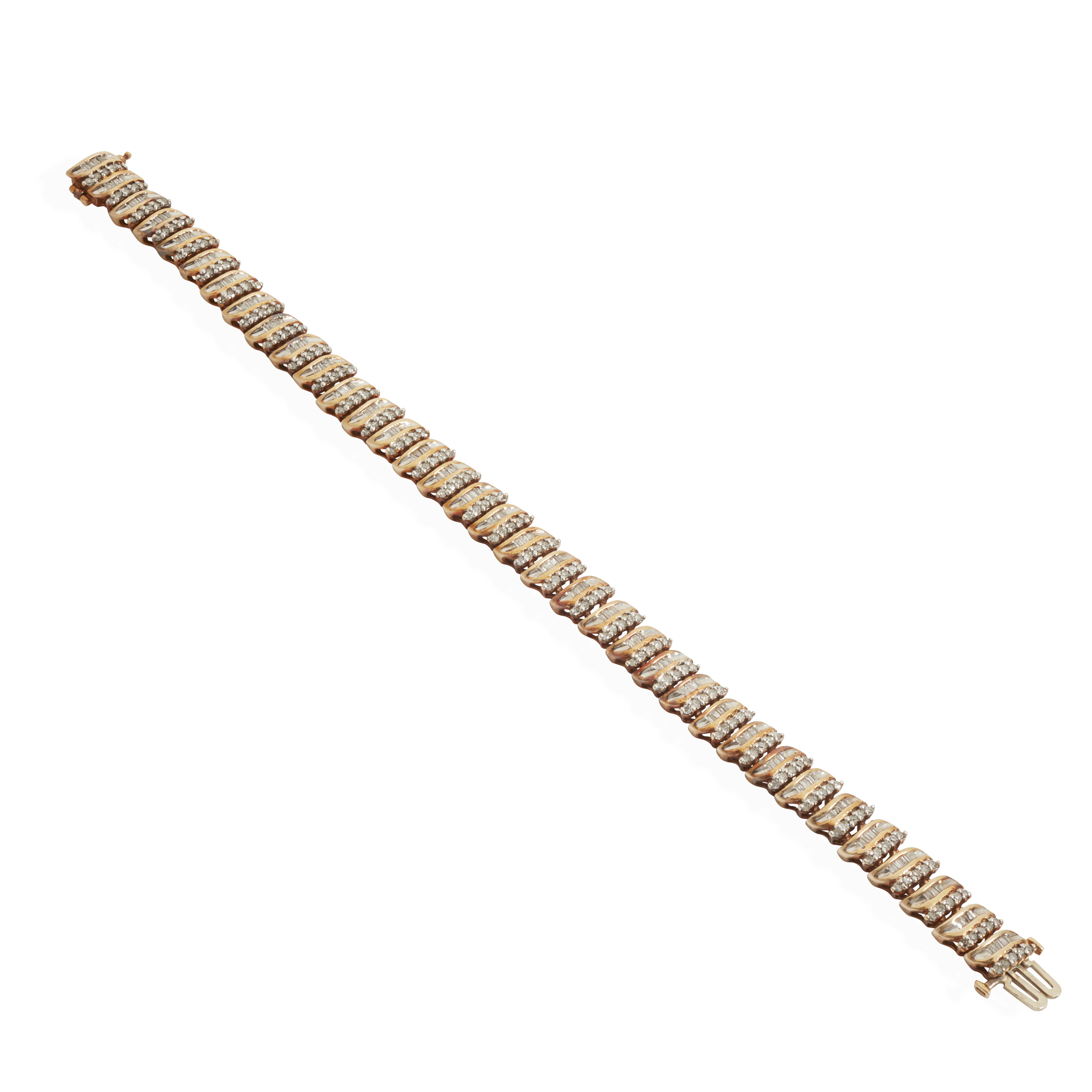 A diamond bracelet