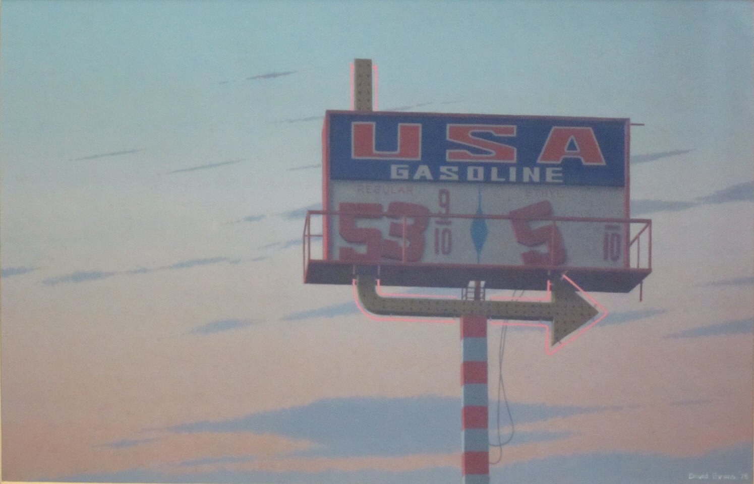 DAVID EVANS R.S.A. (BRITISH B.1942)